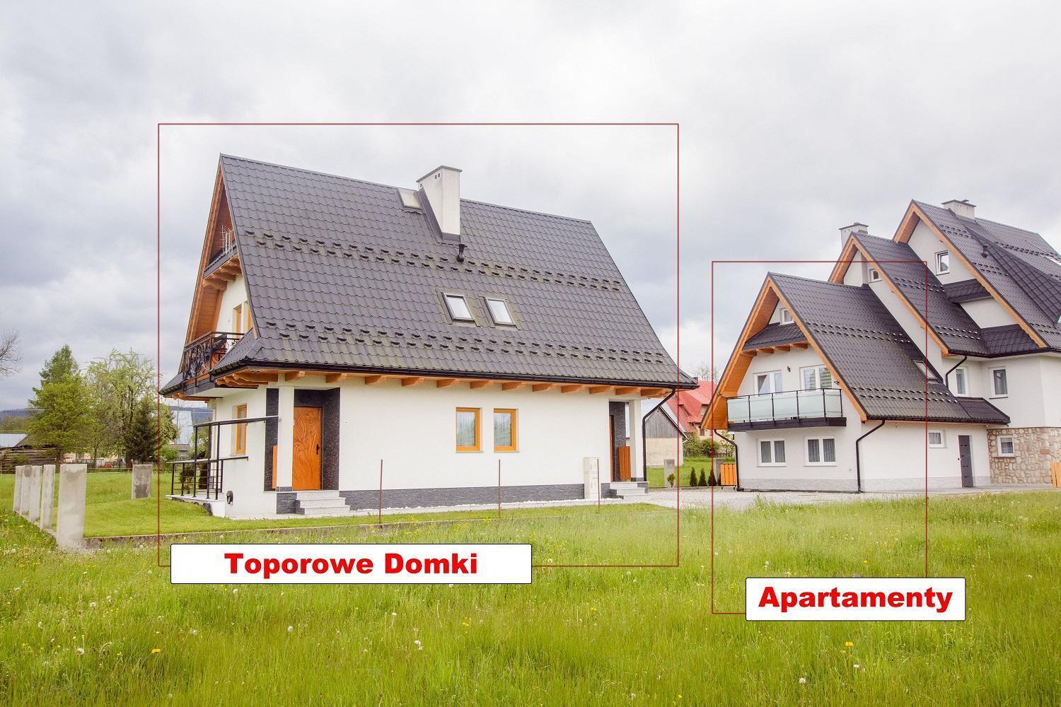 Apartamenty Toporowe Domki Witów Exterior foto